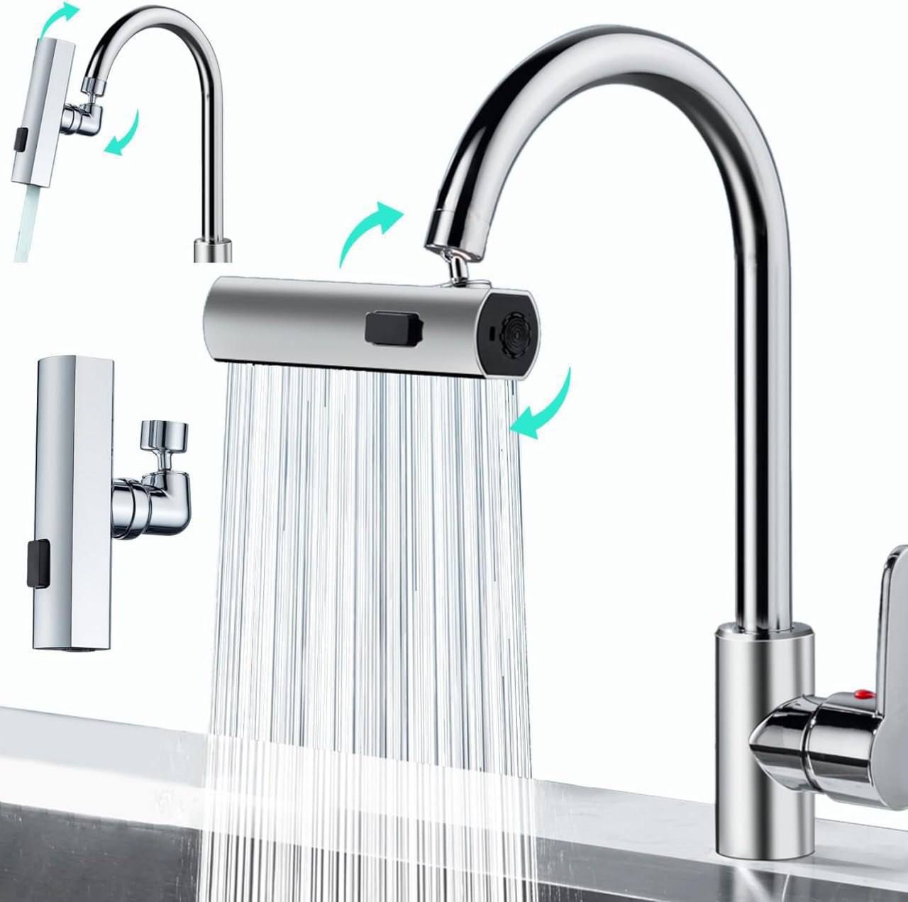 3 Mode Kitchen Waterfall Faucet